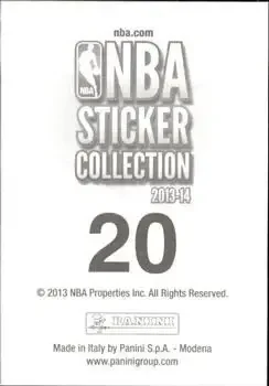 Back of Andrei Kirilenko