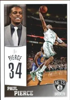 2013-14 Panini NBA Sticker Collection #21 Paul Pierce