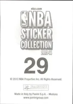 Back of Carmelo Anthony