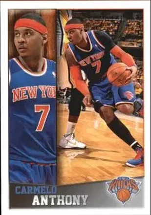 2013-14 Panini NBA Sticker Collection #29 Carmelo Anthony