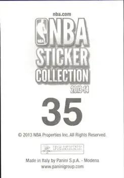 Back of Kwame Brown