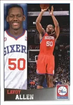 2013-14 Panini NBA Sticker Collection #36 Lavoy Allen