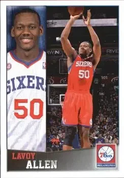 2013-14 Panini NBA Sticker Collection #36 Lavoy Allen