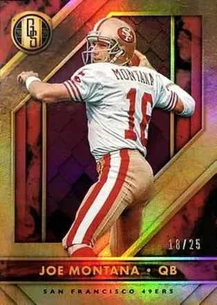 2020 Panini Gold Standard - Rose Gold #88 - Joe Montana - San Francisco 49ers