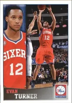 2013-14 Panini NBA Sticker Collection #41 Evan Turner