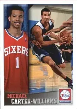 2013-14 Panini NBA Sticker Collection #42 Michael Carter-Williams