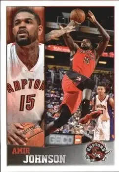 2013-14 Panini NBA Sticker Collection #48 Amir Johnson
