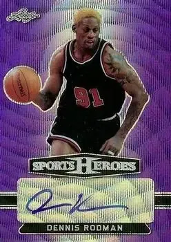 2018 Leaf Metal Sports Heroes feature card