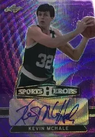 2018 Leaf Metal Sports Heroes - Purple Wave #BA-KM1 - Kevin McHale