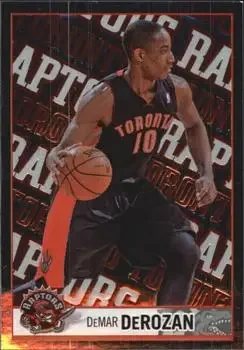 2013-14 Panini NBA Sticker Collection #54 DeMar DeRozan