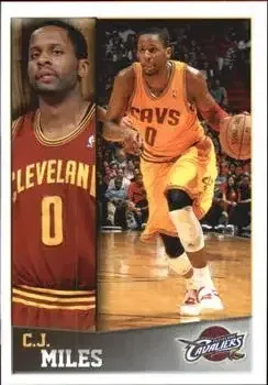 2013-14 Panini NBA Sticker Collection #72 C.J. Miles