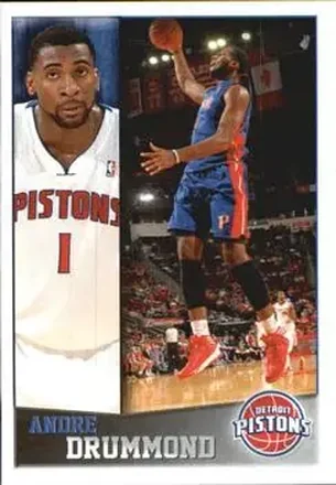 2013-14 Panini NBA Sticker Collection #75 Andre Drummond