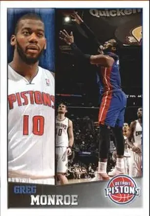 2013-14 Panini NBA Sticker Collection #76 Greg Monroe