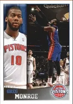 2013-14 Panini NBA Sticker Collection #76 Greg Monroe