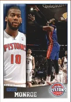 2013-14 Panini NBA Sticker Collection #76 Greg Monroe