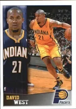 2013-14 Panini NBA Sticker Collection #90 David West