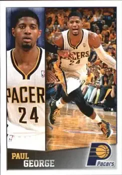 2013-14 Panini NBA Sticker Collection #91 Paul George