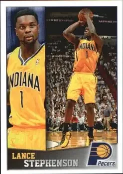 2013-14 Panini NBA Sticker Collection #93 Lance Stephenson