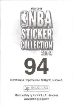Back of Roy Hibbert