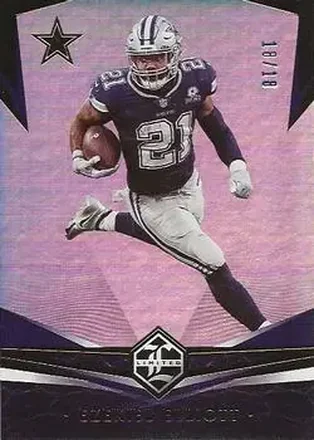 2020 Panini Limited - Holographic Spotlight #58 - Ezekiel Elliott - Dallas Cowboys