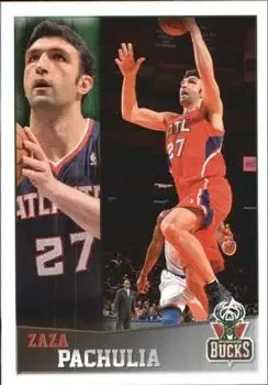 2013-14 Panini NBA Sticker Collection #98 Zaza Pachulia