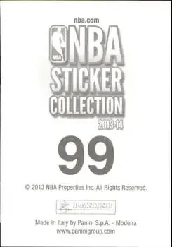 Back of John Henson