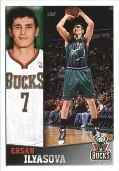 2013-14 Panini NBA Sticker Collection #100 Ersan İlyasova