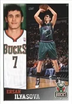 2013-14 Panini NBA Sticker Collection #100 Ersan İlyasova