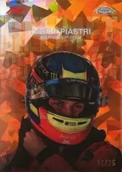 2024 Topps Chrome Sapphire Edition Formula 1 feature card