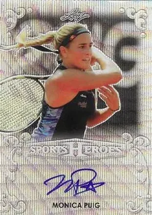 2017 Leaf Metal Sports Heroes - Wave #BA-MP1 - Monica Puig