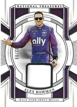2025 Panini National Treasures - Race Used Sheet Metal #RUS-ABN - Alex Bowman - Hendrick Motorsports
