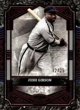 2025 Topps Tier One - Red Foil #19 - Josh Gibson - Homestead Grays