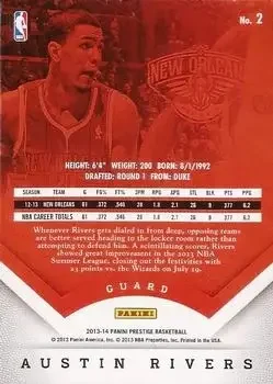 Back of Austin Rivers