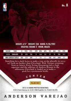 Back of Anderson Varejão