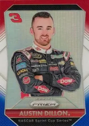 2016 Panini Prizm - Red, White & Blue Prizm #3 - Austin Dillon - Richard Childress Racing