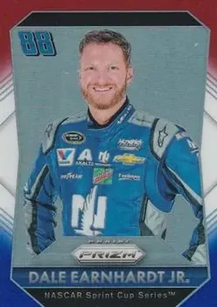 2016 Panini Prizm - Red, White & Blue Prizm #8 - Dale Earnhardt Jr - Hendrick Motorsports