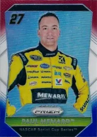 2016 Panini Prizm - Red, White & Blue Prizm #27 - Paul Menard - Richard Childress Racing