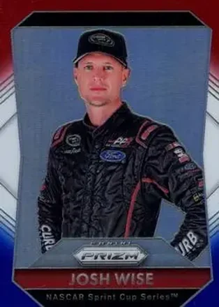 2016 Panini Prizm - Red, White & Blue Prizm #43 - Josh Wise - Phil Parsons Racing