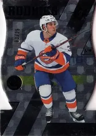 2023-24 SPx - NHL Shield Hologram Die Cut #198 - Arnaud Durandeau - New York Islanders
