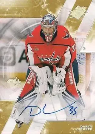 2023-24 SPx - Autographs #34 - Darcy Kuemper - Washington Capitals