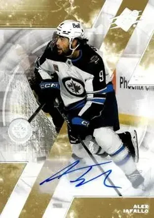 2023-24 SPx - Autographs #66 - Alex Iafallo - Winnipeg Jets