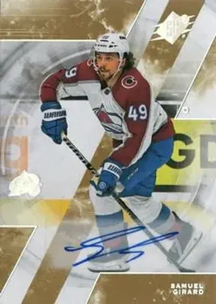 2023-24 SPx - Autographs #80 - Samuel Girard - Colorado Avalanche