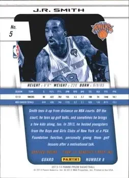 Back of JR Smith