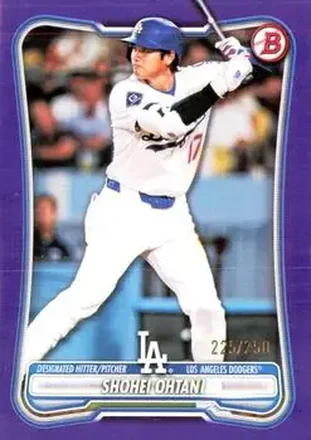 2026 Bowman - Purple #52 - Shohei Ohtani - Los Angeles Dodgers