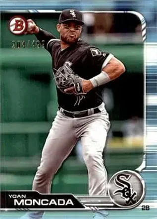 2019 Bowman - Sky Blue #27 - Yoan Moncada - Chicago White Sox