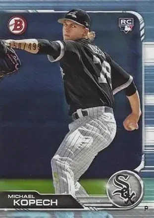 2019 Bowman - Sky Blue #75 - Michael Kopech - Chicago White Sox