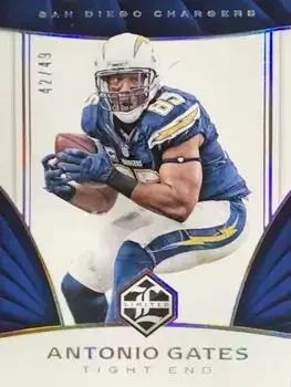 2016 Panini Limited feature card