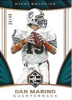 2016 Panini Limited feature card