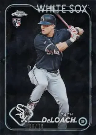 2024 Topps Chrome Update Sapphire Edition - Black Sapphire #USCS320 - Zach DeLoach - Chicago White Sox