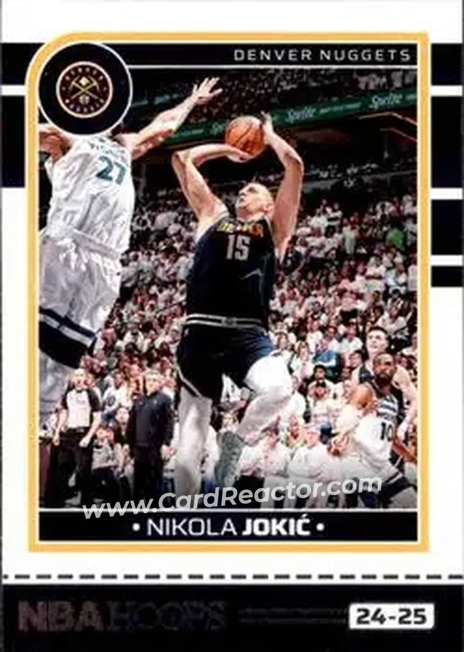 2024-25 Hoops #12 - Nikola Jokić - Denver Nuggets - Front 2024-25 Hoops #12 - Nikola Jokić - Denver Nuggets - Front